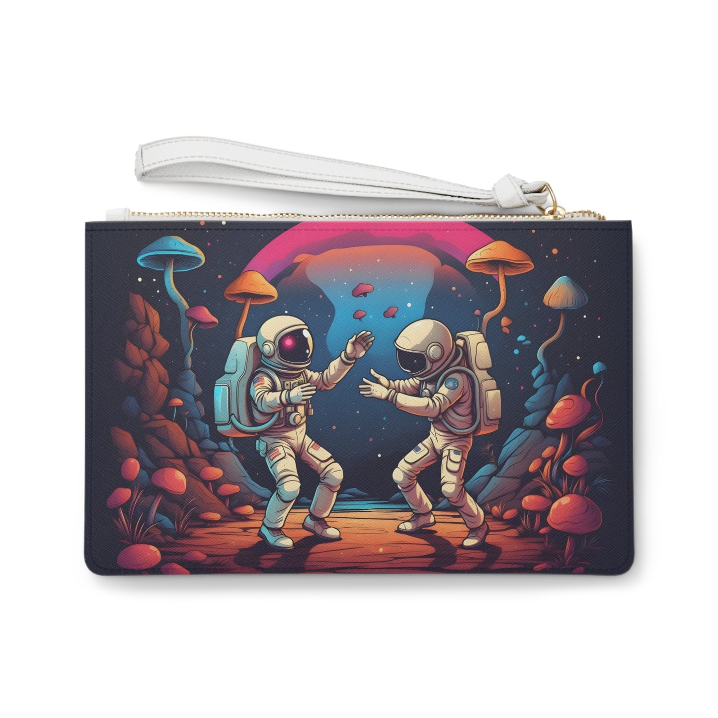 Clutch Bag - Unicorn Space Rave Adventure