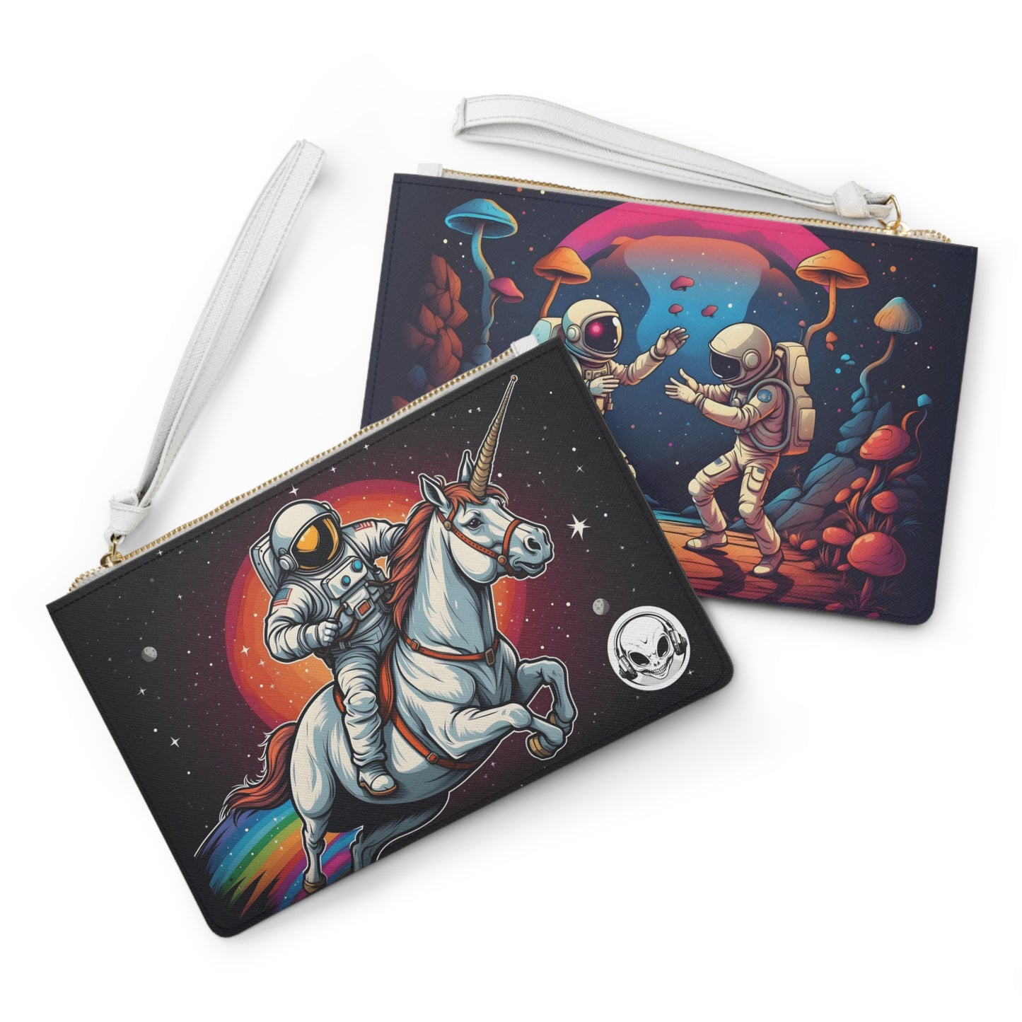 Clutch Bag - Unicorn Space Rave Adventure