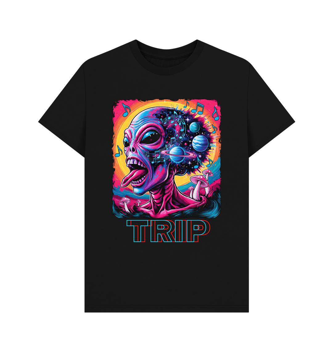 Black Printed T-shirt