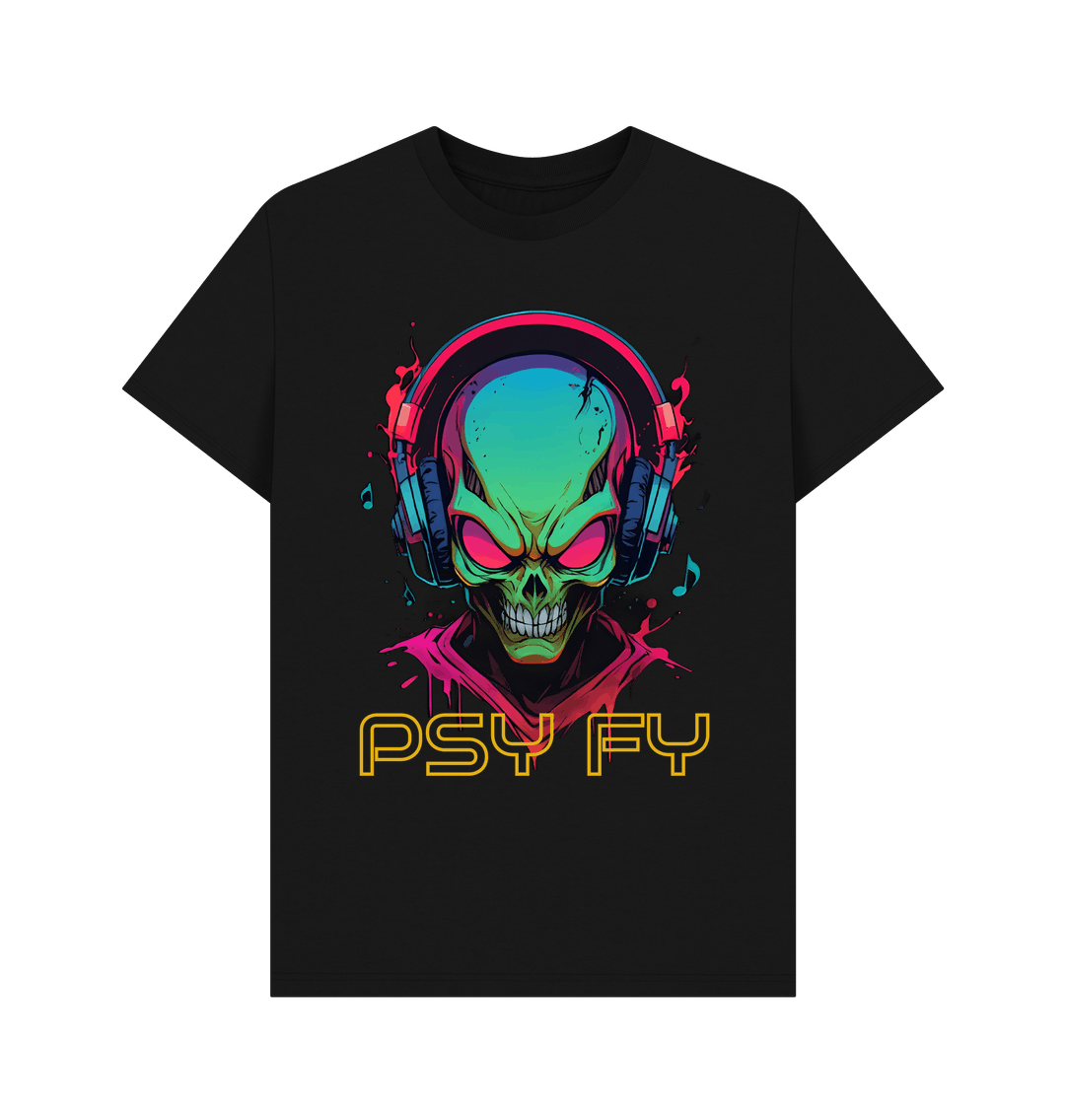 Black Printed T-shirt