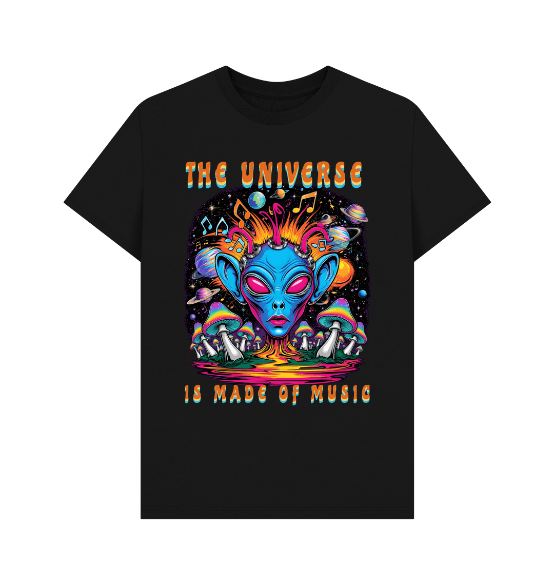 Black Printed T-shirt
