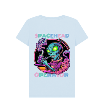Sky Blue Printed T-shirt