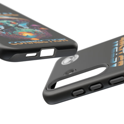 Astral Connection Phone Case - Cosmic Alien Design, Durable Tough Cases for Sci-Fi Lovers