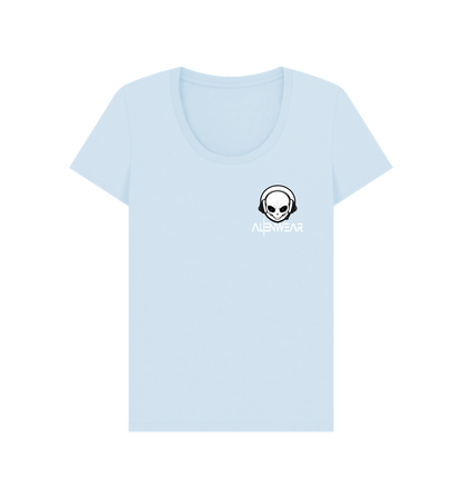 Sky Blue Printed T-shirt