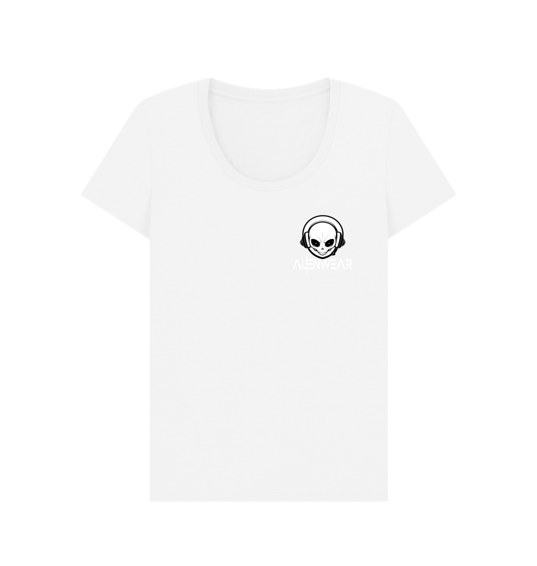 White Printed T-shirt