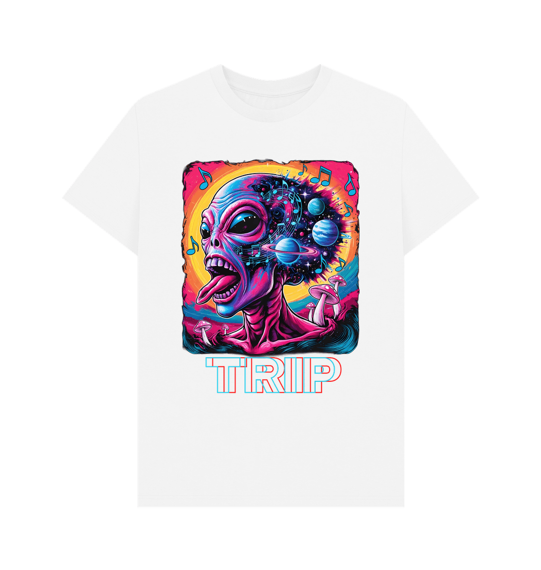 White Printed T-shirt