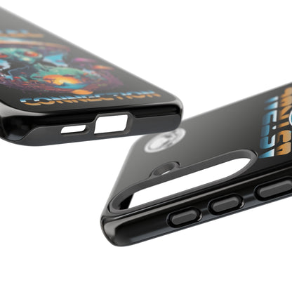 Astral Connection Phone Case - Cosmic Alien Design, Durable Tough Cases for Sci-Fi Lovers