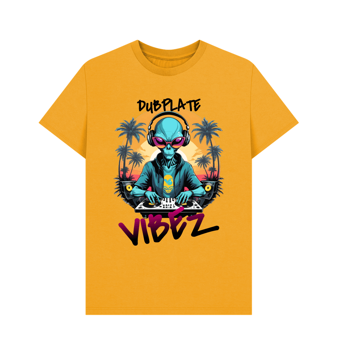 Mustard Printed T-shirt