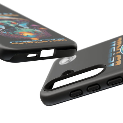 Astral Connection Phone Case - Cosmic Alien Design, Durable Tough Cases for Sci-Fi Lovers