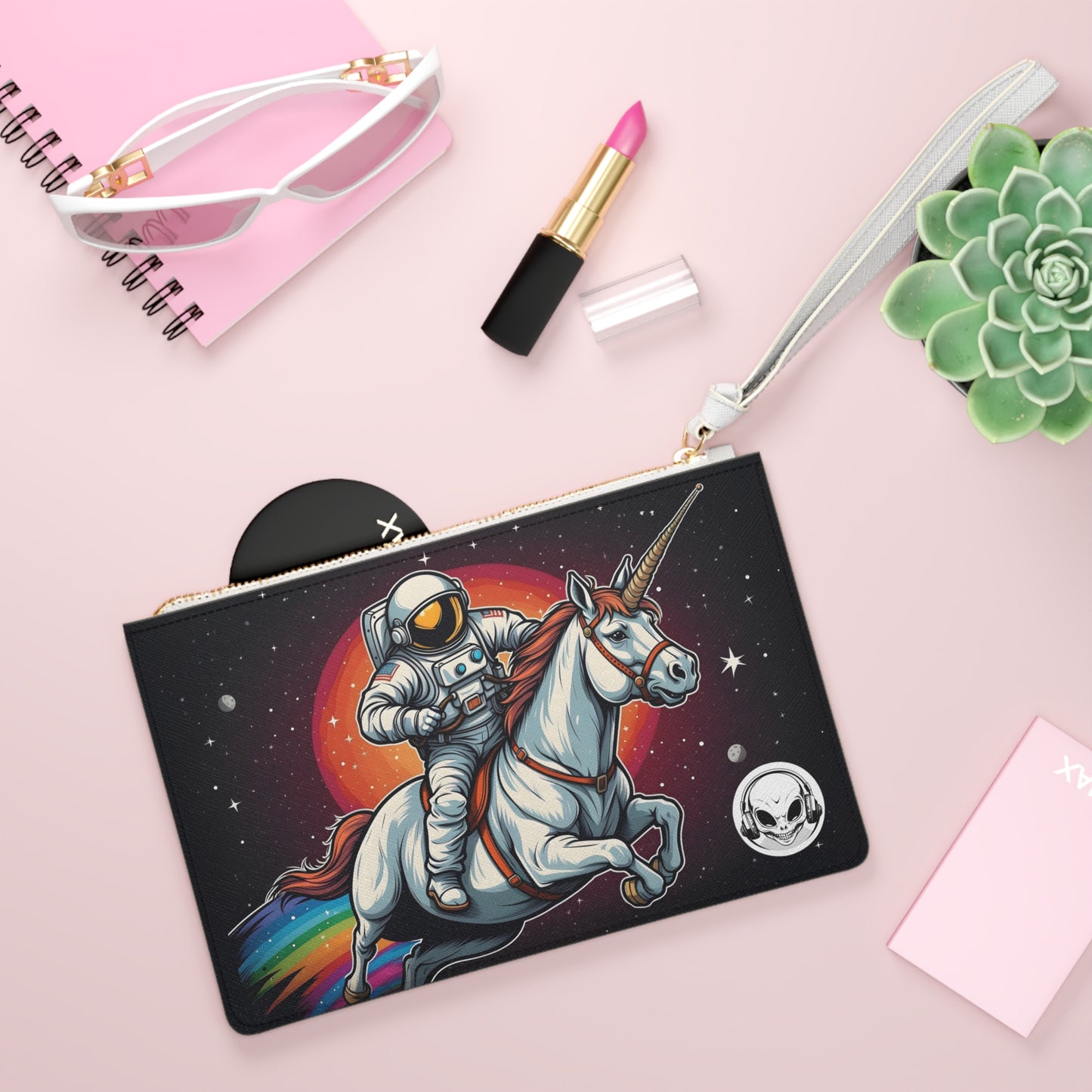 Clutch Bag - Unicorn Space Rave Adventure