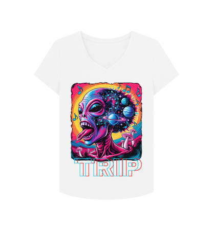 White Printed T-shirt
