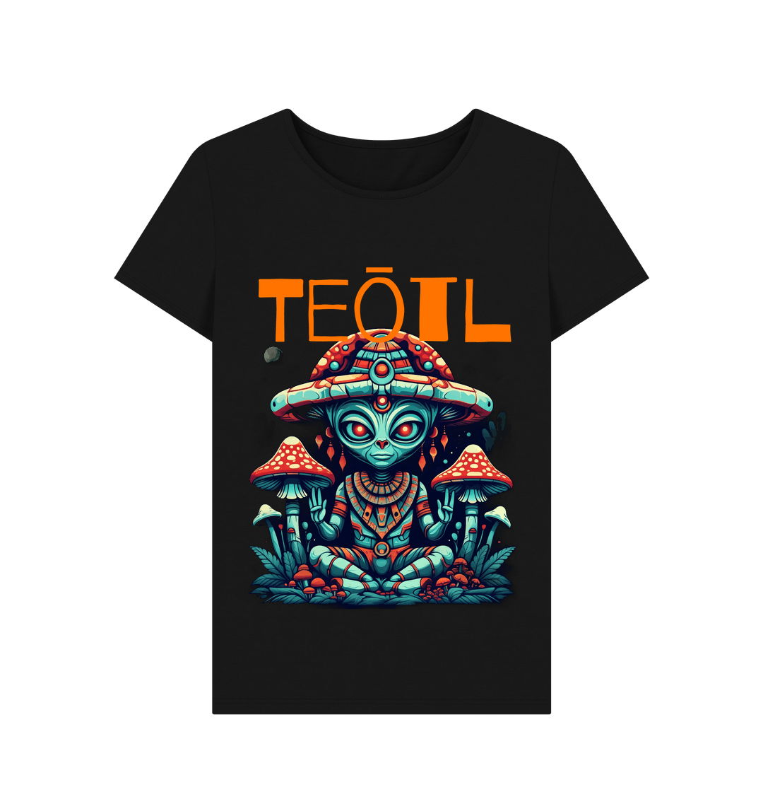 Black Printed T-shirt