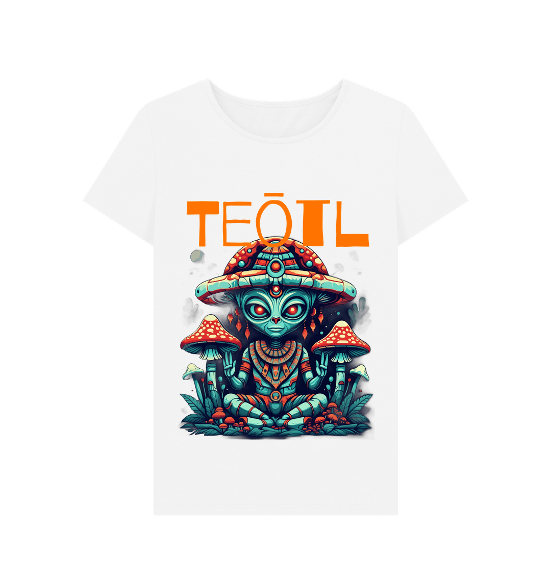 White Printed T-shirt