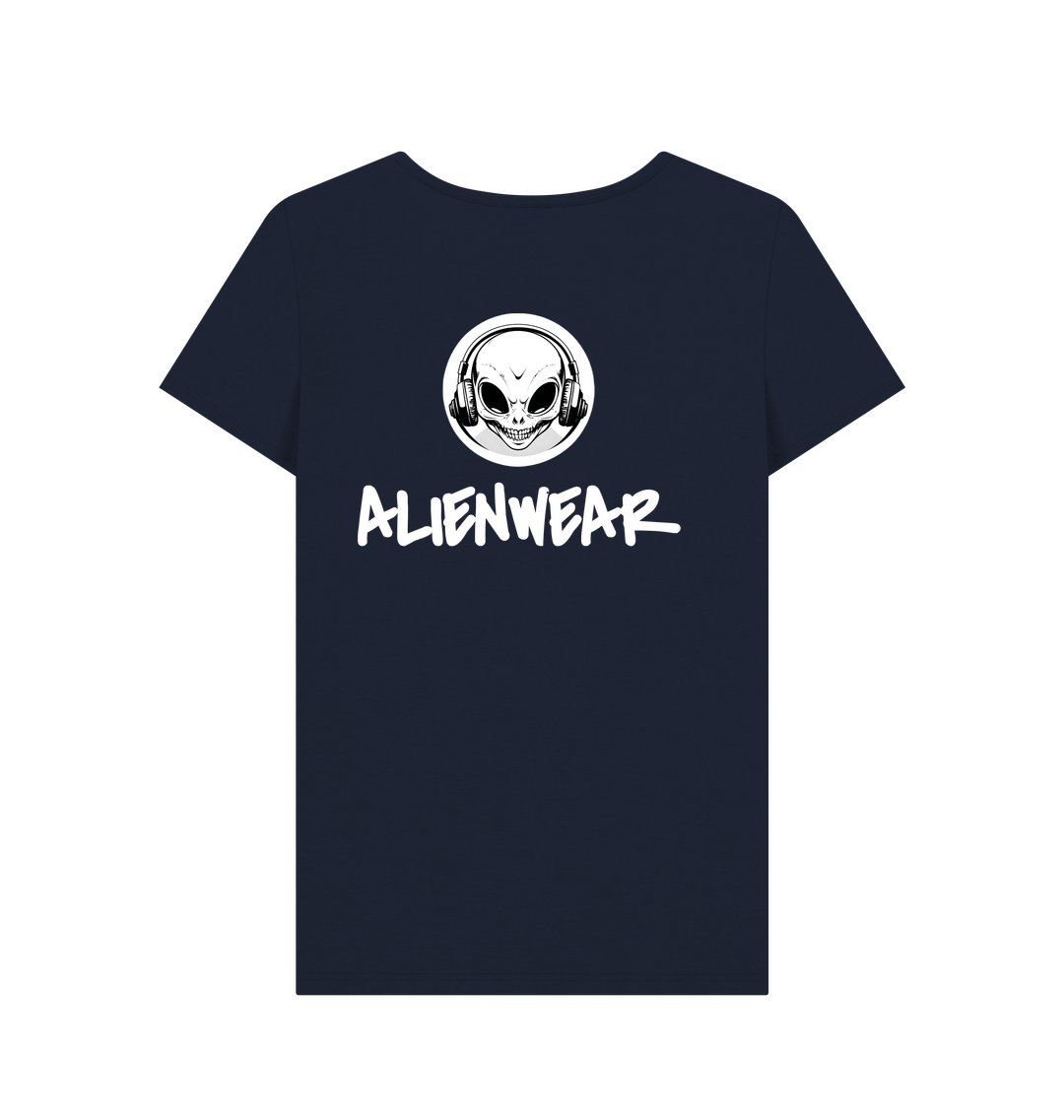Navy Blue Printed T-shirt