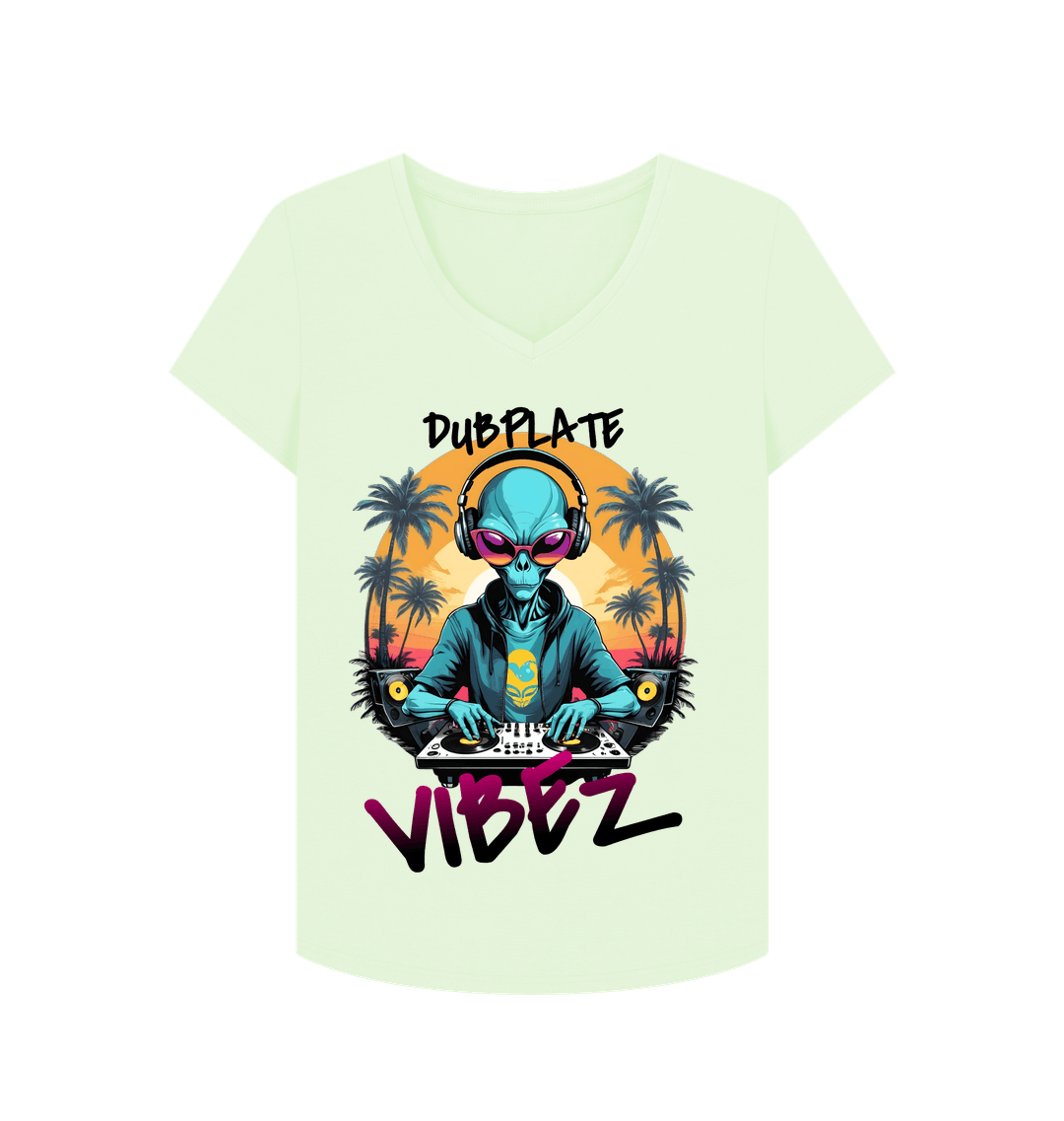 Pastel Green Printed T-shirt