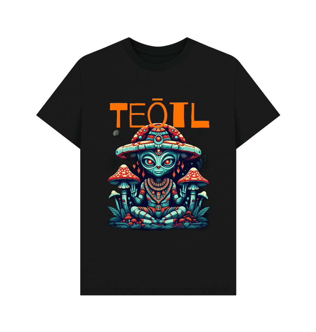 Black Printed T-shirt