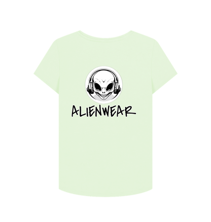 Pastel Green Printed T-shirt